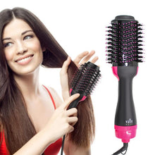 Cargar imagen en el visor de la galería, Cepillo Secador De Aire Caliente Para Cabello One Step