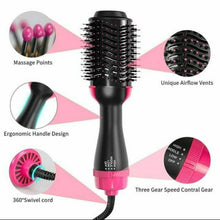 Cargar imagen en el visor de la galería, Cepillo Secador De Aire Caliente Para Cabello One Step