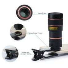 Cargar imagen en el visor de la galería, Lente Zoom Optico 12x Con Aumento