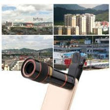 Cargar imagen en el visor de la galería, Lente Zoom Optico 12x Con Aumento