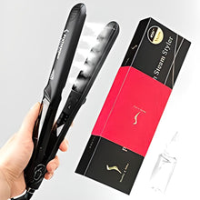 Cargar imagen en el visor de la galería, Plancha Vapor Professional Hair Salon Steam Styler