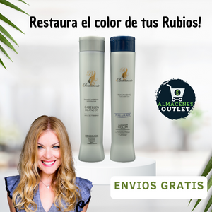 Combo Blancos( Shampoo + Tratamiento Matizante)