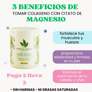 Colágeno Hidrolizado Con Citrato De Magnesio