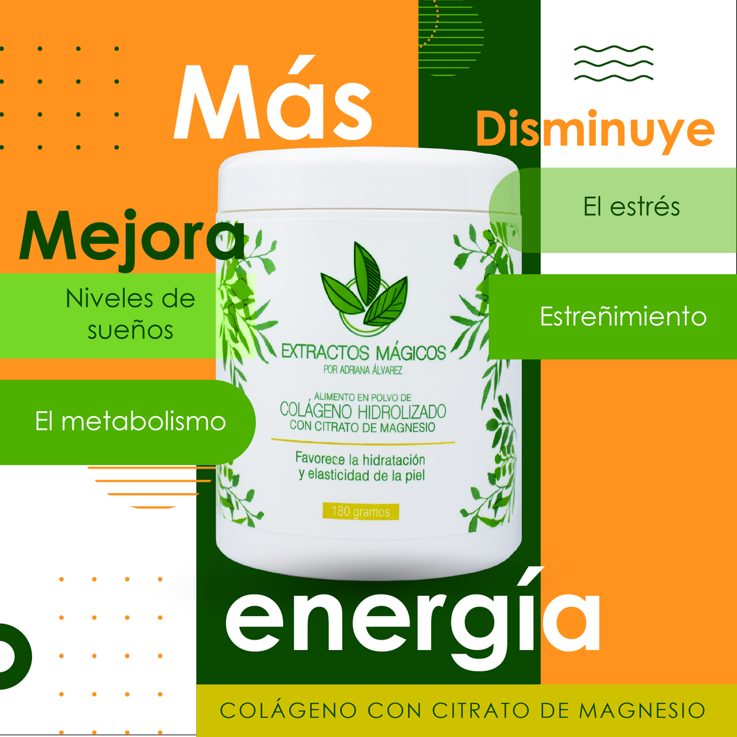 Colágeno Hidrolizado Con Citrato De Magnesio